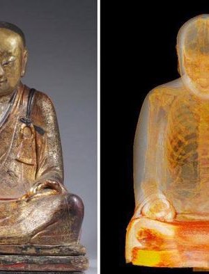 1000 жилийн настай будда бурханыг Нидерландийн музейнхэн томографаар харжээ. Дотор нь мумми байна гэнэ 