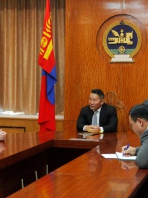 Монгол Улсын Ерөнхийлөгч Х.Баттулга Монгол Улсаас Япон улсад суух Элчин сайд Д.Батжаргалд ИЖБ гардууллаа
