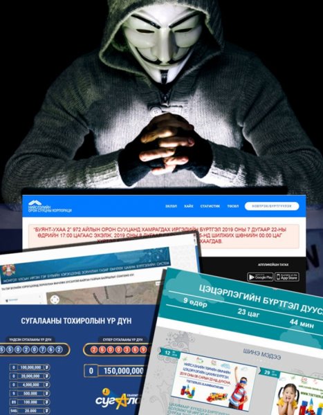 Монгол төрийн мэдээлэл хакерчдын гарт байна